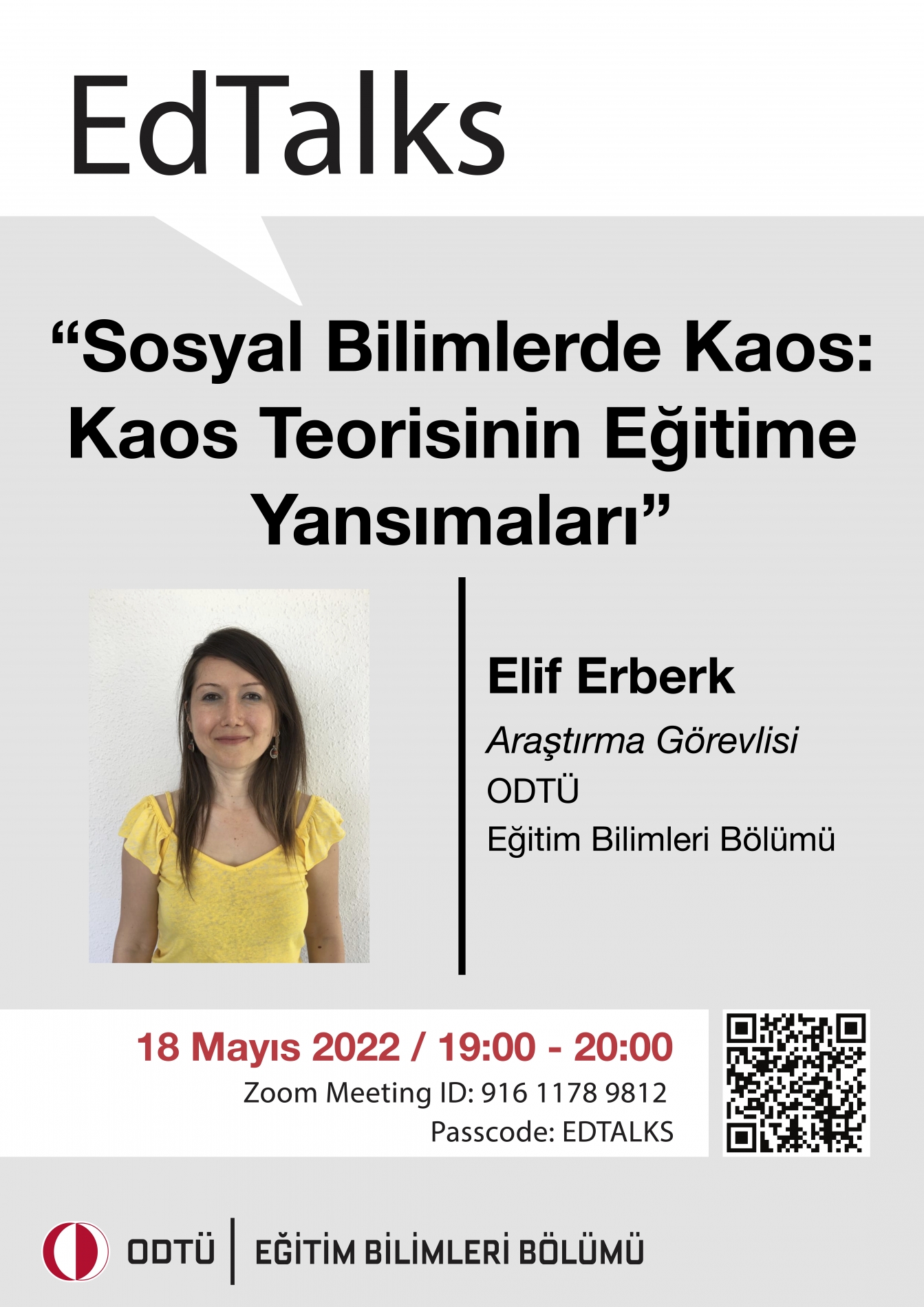 EdTalks 2022-2 Afiş