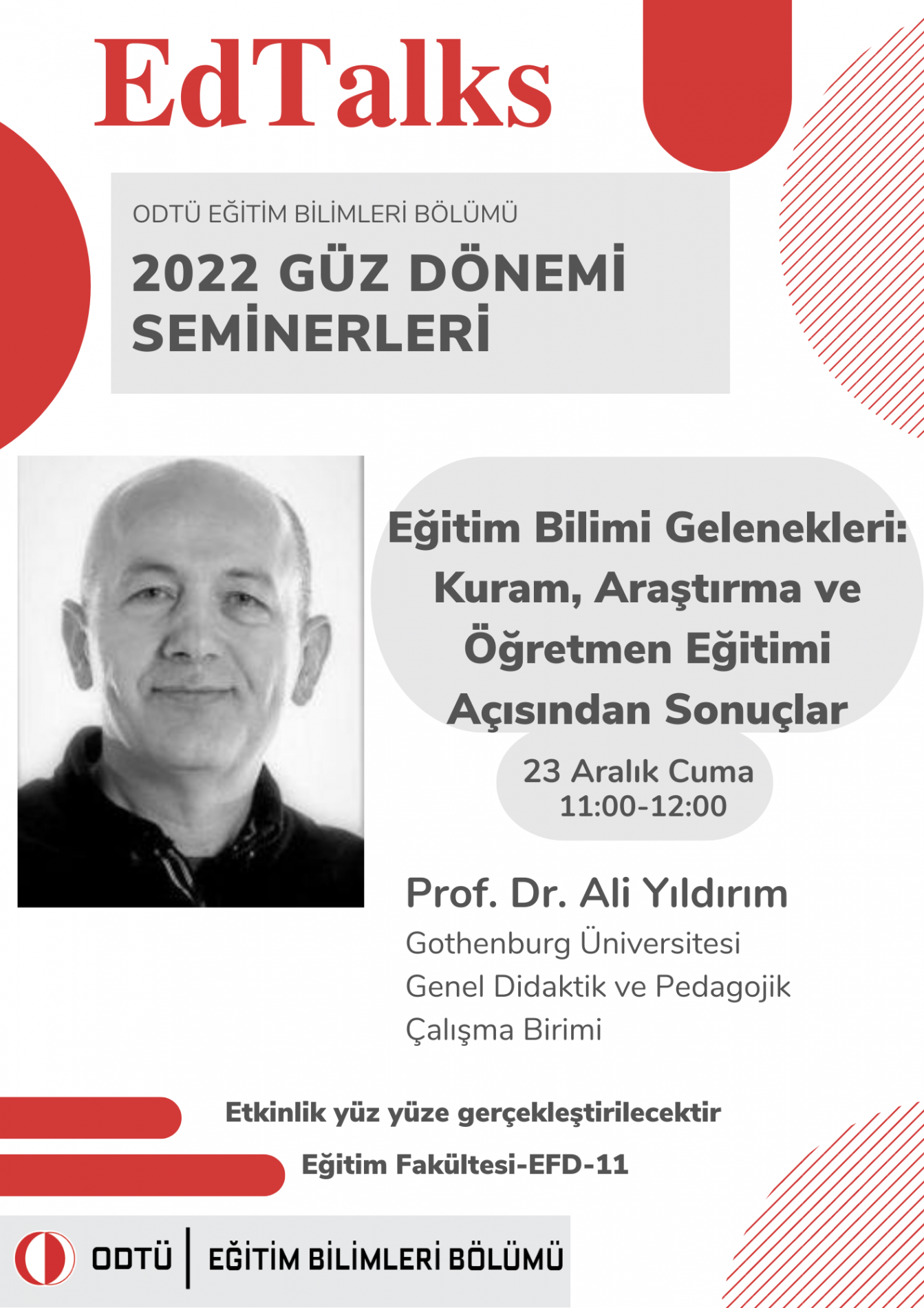 EdTalks 2022-6 Afiş