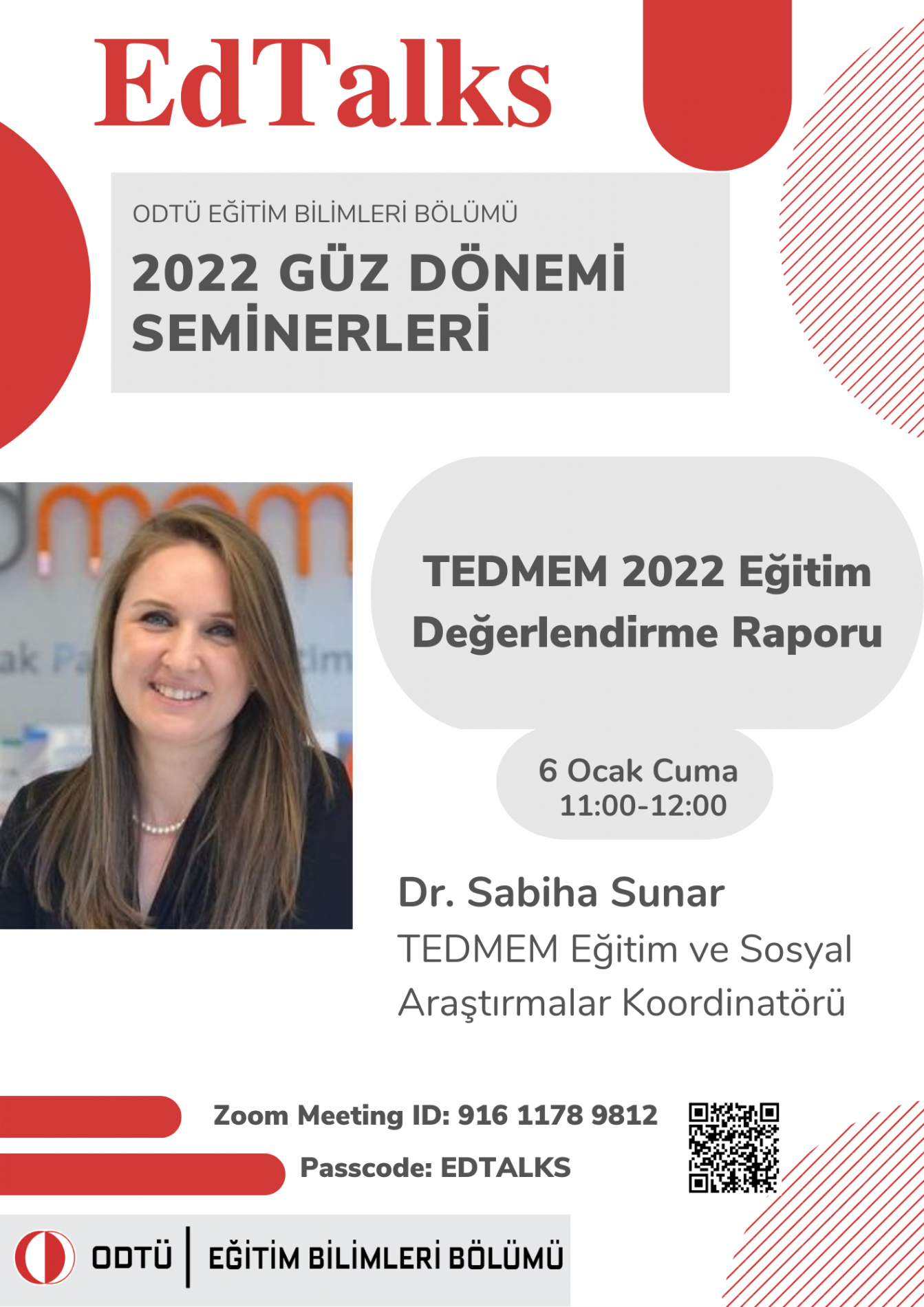 EdTalks 2023-1 Afiş