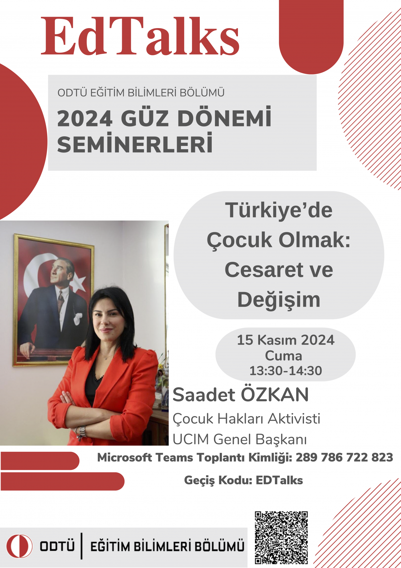 EdTalks 2024-1 Afiş